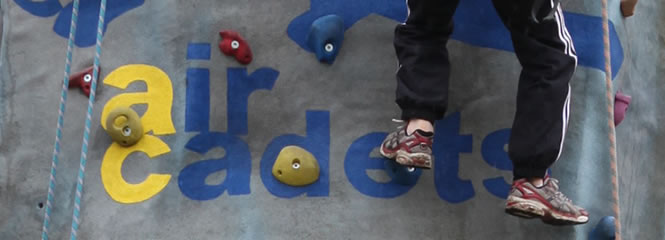 The climbing wall is part of the fringe events