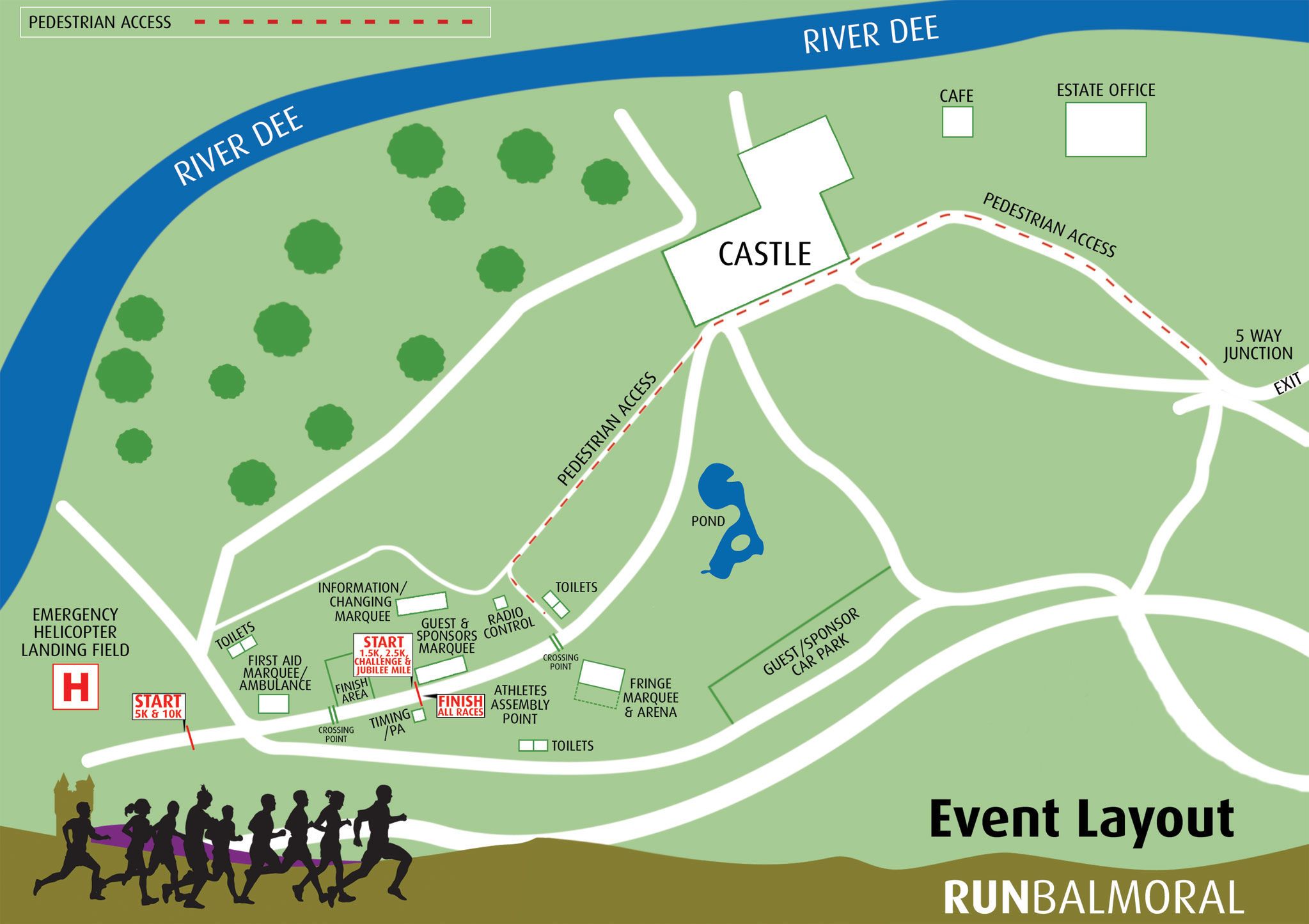 Map Of Balmoral Castle Estate